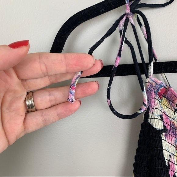 Intimately Free People Garden Party Onyx Floral Maxi Dress Size XS - Picture 9 of 10